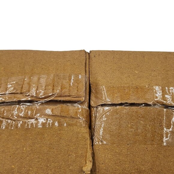 2x Mainevent Tall Pillar Candle Holder 8 in Dark Brown Rustic Wood Decor - Picture 13 of 15